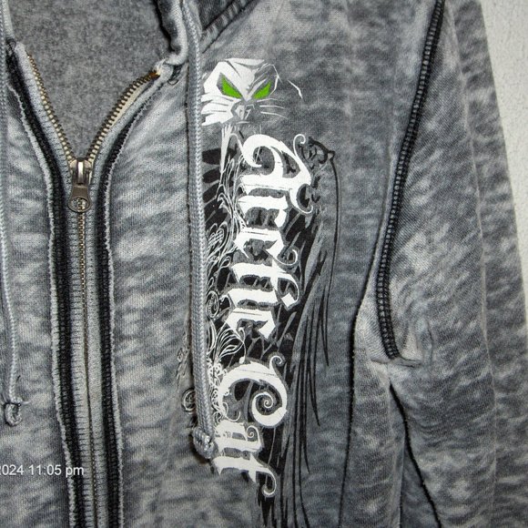 Arctic Cat Hoodie, XL, Measures 45" Chest - Picture 2 of 6
